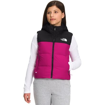 The North Face - North Down Reversible Hooded Vest - Girls'