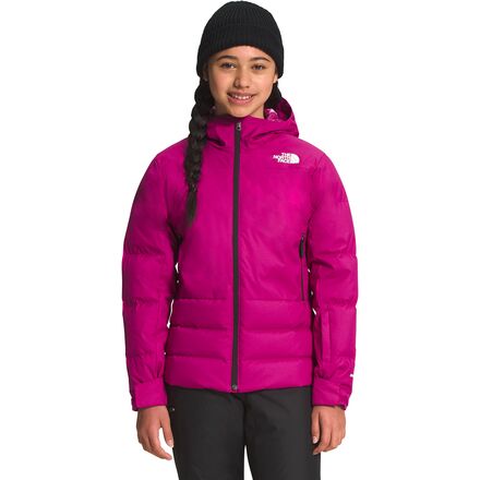 The North Face - Pallie Hooded Down Jacket - Girls' - Fuschia Pink