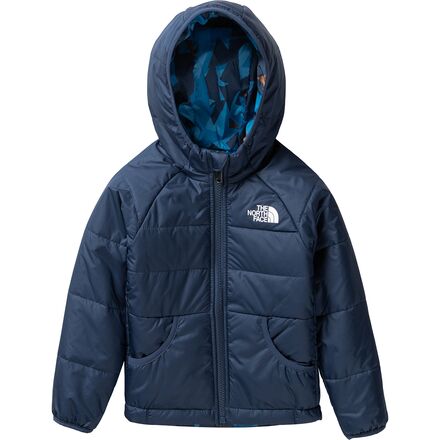 The North Face - Perrito Reversible Hooded Jacket - Toddlers' - Shady Blue