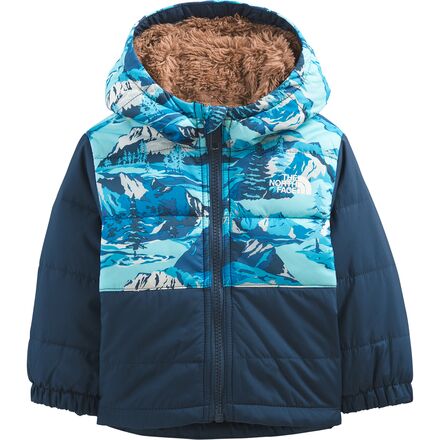 The North Face - Reversible Mount Chimbo Hooded Jacket - Infants' - Shady Blue