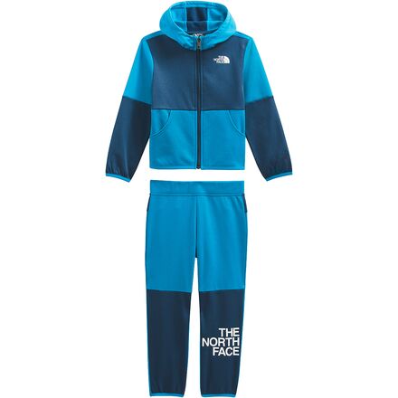 The North Face - Winter Warm Fleece Set - Toddlers' - Acoustic Blue