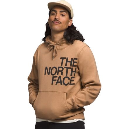 The North Face - Brand Proud Hoodie - Men's - Almond Butter/TNF Black
