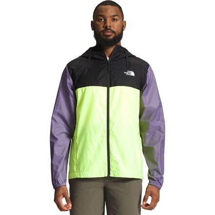 The North Face - Cyclone Jacket - Men's - LED Yellow/TNF Black/Lunar Slate