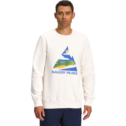 The North Face - Places We Love Crew Sweatshirt - Men's - Gardenia White
