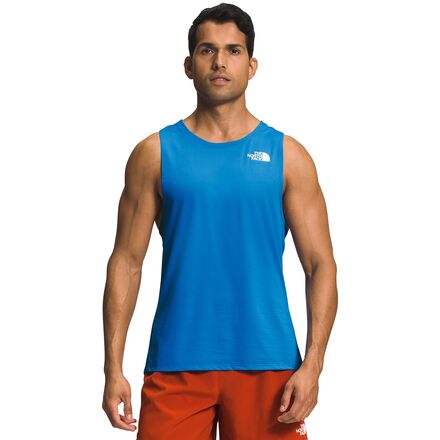 The North Face - Sunriser Tank Top - Men's - Super Sonic Blue