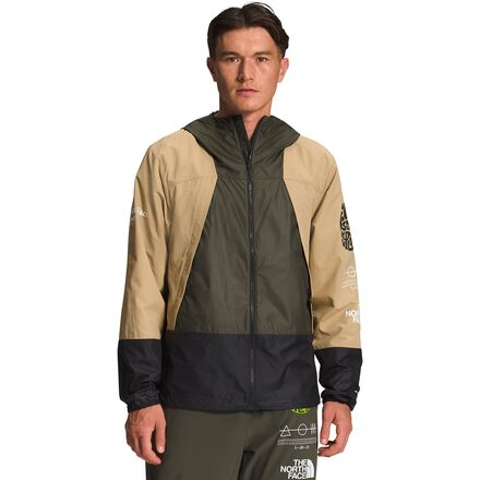 The North Face - Trailwear Wind Whistle Jacket - Men's - Khaki Stone/TNF Black/New Taupe Green