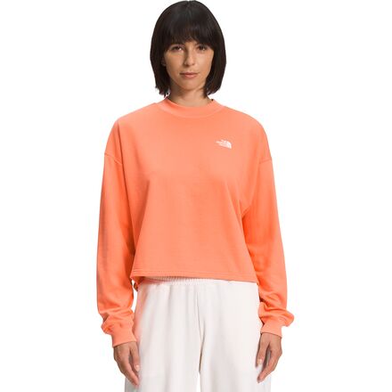 Simple Logo Crew Sweatshirt - Women's