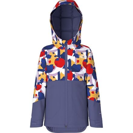 The North Face - Freedom Insulated Jacket - Toddlers' - Cave Blue Collage Shapes Print