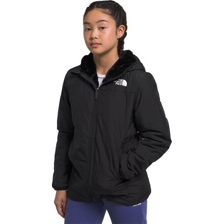 The North Face - Mossbud Reversible Parka - Girls' - TNF Black