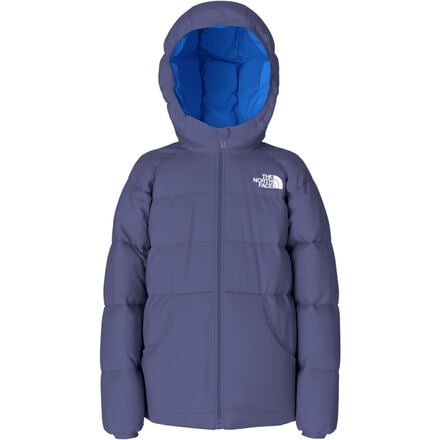 The North Face - Perrito Reversible Hooded Jacket - Toddlers' - Cave Blue
