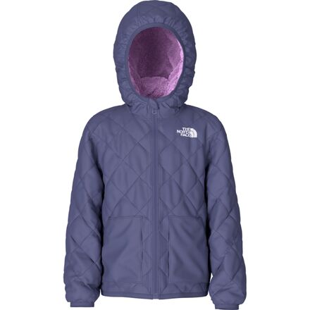 The North Face - Reversible Shady Glade Hooded Jacket - Toddlers' - Cave Blue