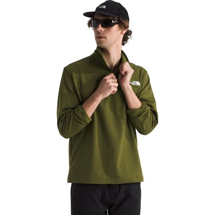 The North Face - Cedar Trail Grid Fleece 1/4-Zip Jacket - Men's