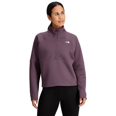 Dotknit Thermal 1/4-Zip Pullover Sweatshirt - Women's