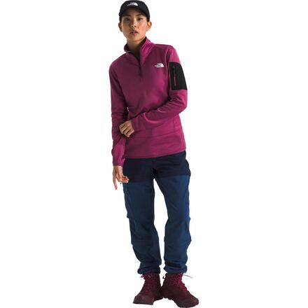 The North Face - Mistyescape 1/4-Zip Fleece Jacket - Women's