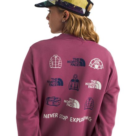 The North Face - Outdoor Graphic Crew Sweatshirt - Women's
