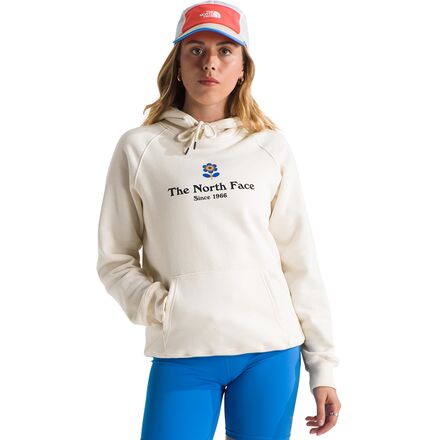 Strange Colorful World Flower Graphic Hoodie - Women's