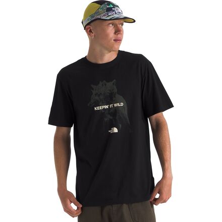 Short-Sleeve Animals We Love Wolf Graphic T-Shirt - Men's