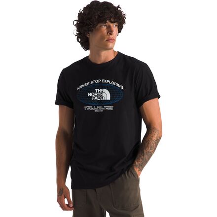 Short-Sleeve Immersed Outdoors Grid Graphic T-Shirt - Men's