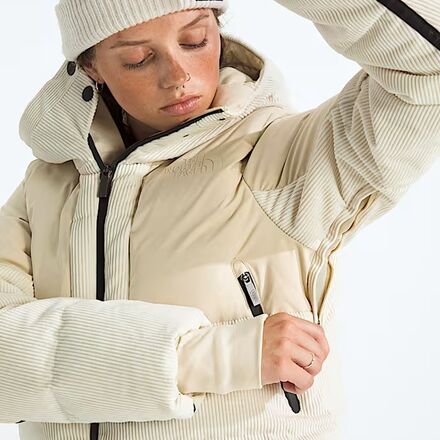 The North Face - Cold Spell Cropped Down Corduroy Jacket - Women's