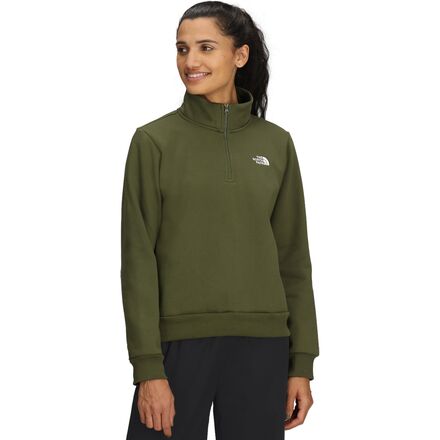 Evolution Embroidered 1/4-Zip Sweatshirt - Women's