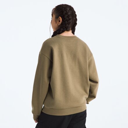 The North Face - Evolution Embroidered Oversized Crew Sweatshirt - Women's