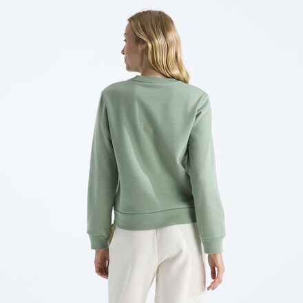 The North Face - Evolution Sketch Logo Half Dome Crew Sweatshirt - Women's