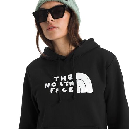 The North Face - Evolution Sketch Logo Half Dome Graphic Hoodie - Women's