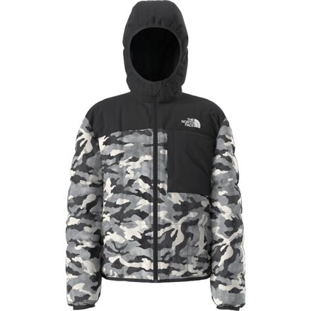 Reversible Shasta Print Full-Zip Hooded Jacket - Boys'