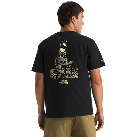 Alien Relaxed Graphic Short-Sleeve T-Shirt - Men's