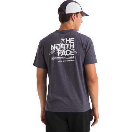 Tri-Blend Mountain Sketch Short-Sleeve T-Shirt - Men's