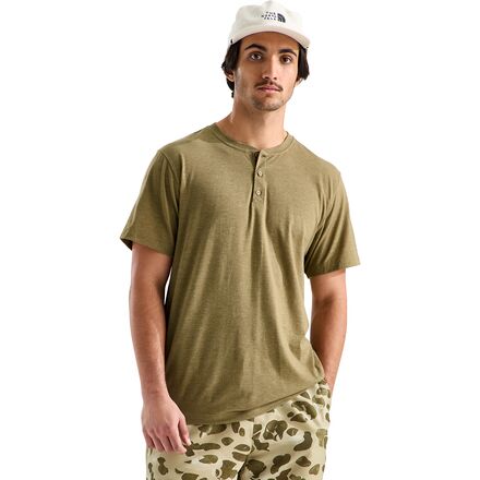 Tri-Blend Short-Sleeve Henley - Men's