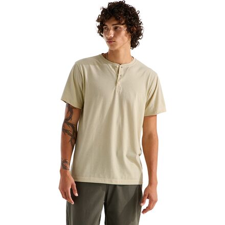 Tri-Blend Short-Sleeve Henley - Men's