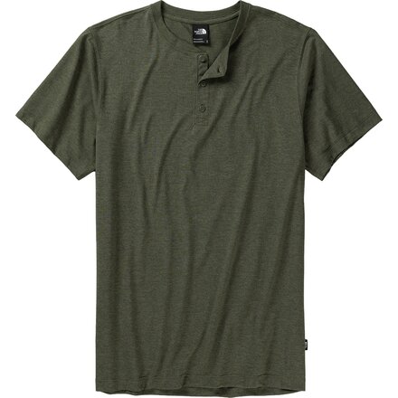 Tri-Blend Short-Sleeve Henley - Men's