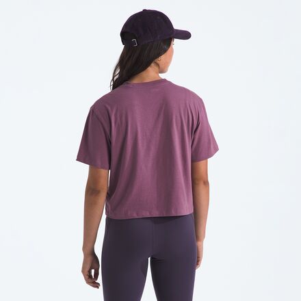 The North Face - Evolution Simple Dome Crop Relaxed T-Shirt - Women's