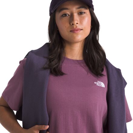 The North Face - Evolution Simple Dome Crop Relaxed T-Shirt - Women's