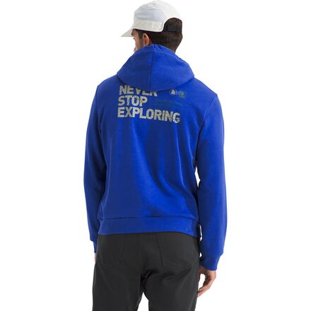 Never Stop Postcard Regular Hoodie - Men's