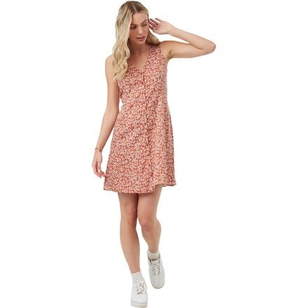 Tentree - Cami Dress - Women's - Baked Clay Floral