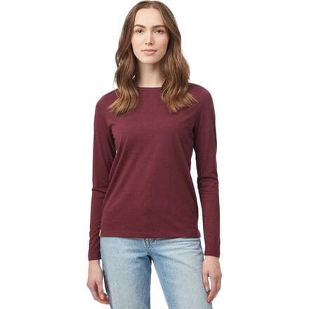 Tentree - TreeBlend Long-Sleeve T-Shirt - Women's - Fig
