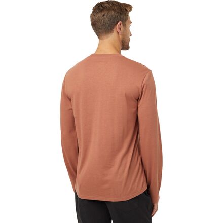 Tentree - Topography Stamp Long-Sleeve T-Shirt - Men's