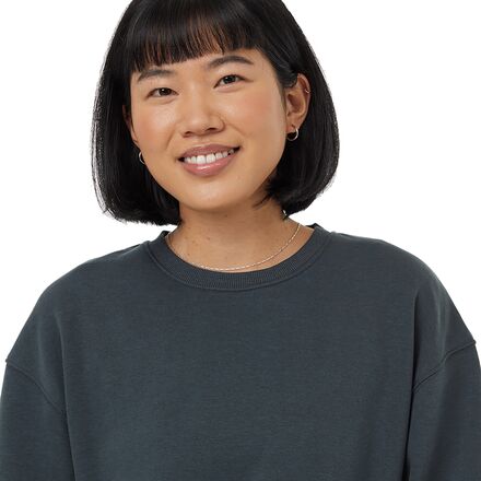 Tentree - TreeFleece Relaxed Crew Sweatshirt - Women's