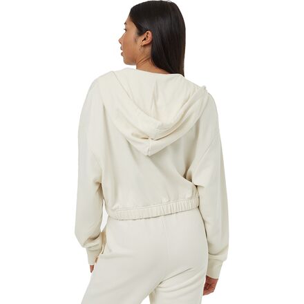 Tentree - TreeTerry Oversized Cropped Zip Hoodie - Women's