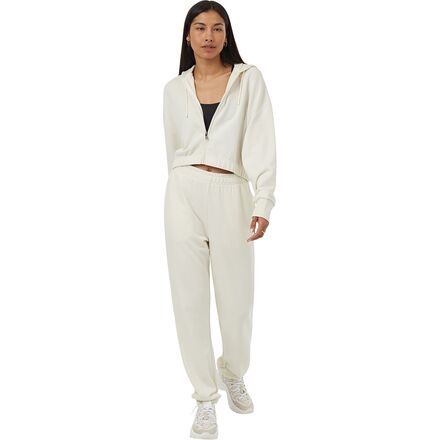 Tentree - TreeTerry Oversized Cropped Zip Hoodie - Women's