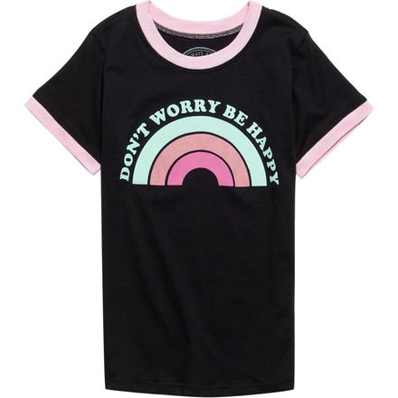 Tiny Whales - Ringer Graphic T-Shirt - Girls'