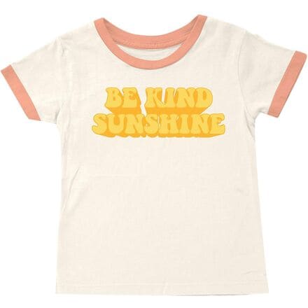 Tiny Whales - Be Kind Ringer T-Shirt - Girls'