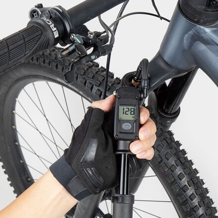 Topeak - Mountain 2Stage Digital 2-IN-1 Tire + Shock Mini Pump
