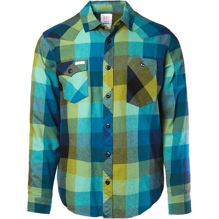 Topo Designs - Plaid Flannel Work Shirt - Men's