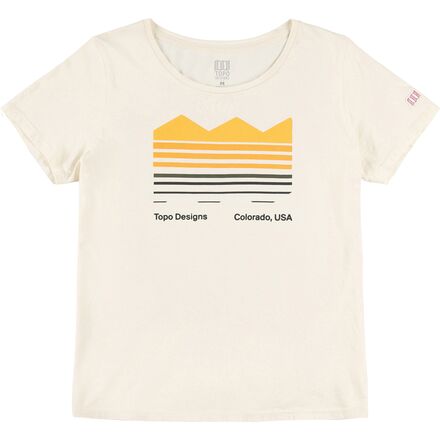 Topo Designs - Strata Map Short-Sleeve T-Shirt - Women's