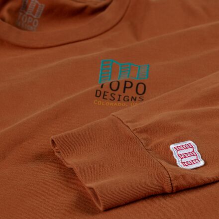 Topo Designs - Large Logo Long-Sleeve T-Shirt - Men's