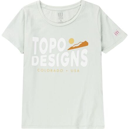 Topo Designs - Sunrise T-Shirt - Women's - Light Mint