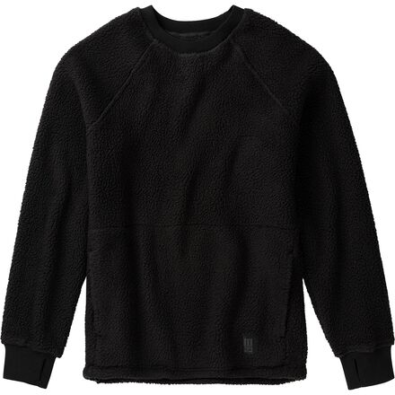 Topo Designs - Mountain Fleece Crewneck Sweatshirt - Black